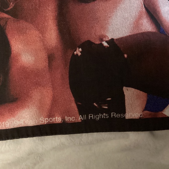 Vintage 1999 WWF Raw is War Attitude Pillow Case World Wrestling Federation - Picture 3 of 8